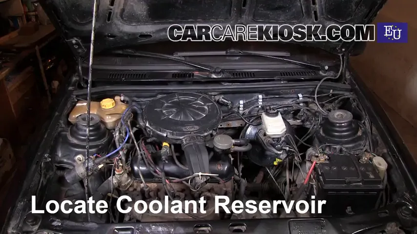 1996 Ford Fiesta Magic 1.3L 4 Cyl. Coolant (Antifreeze)